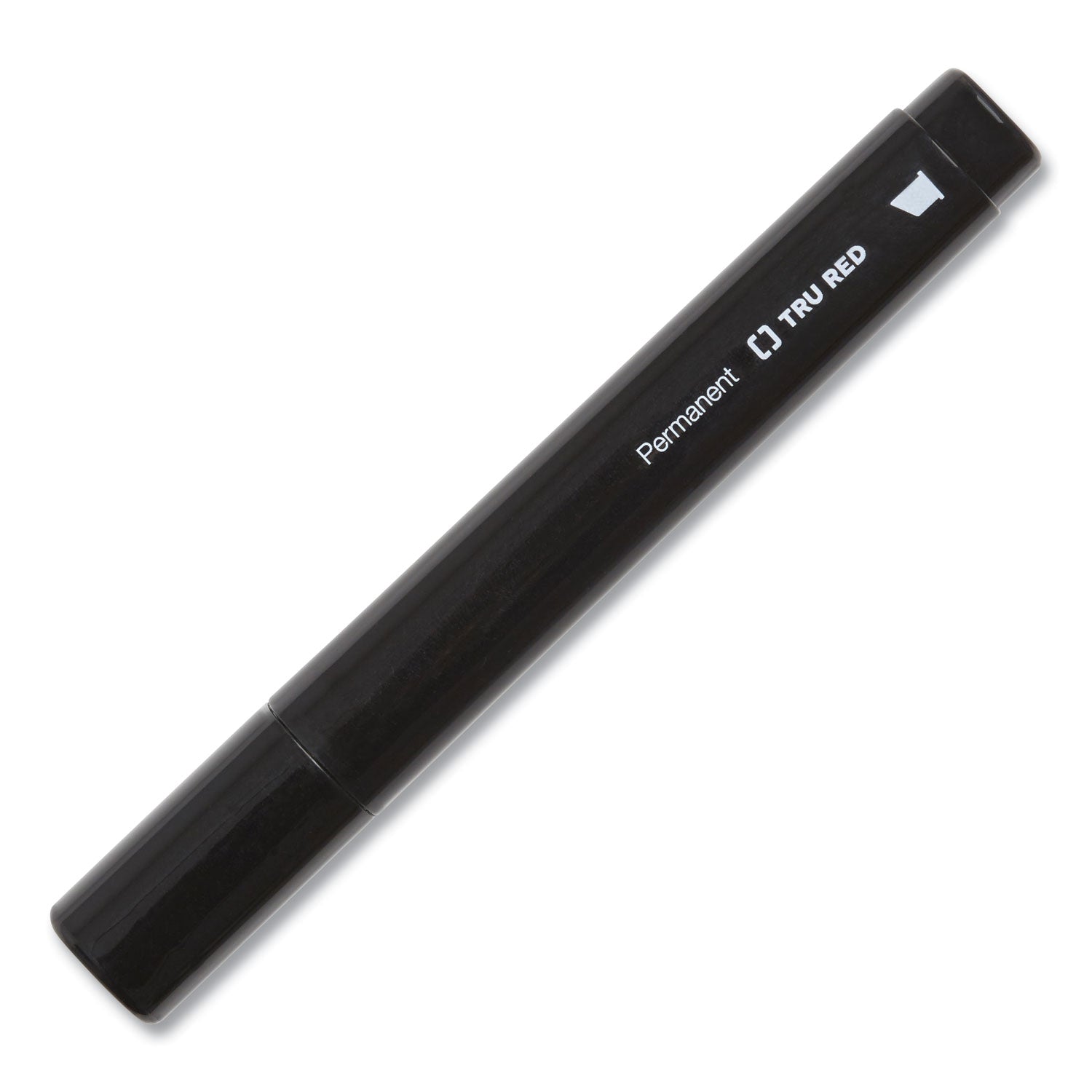 Permanent Marker, Pen-Style, Fine Bullet Tip, Assorted Colors, 5/Pack