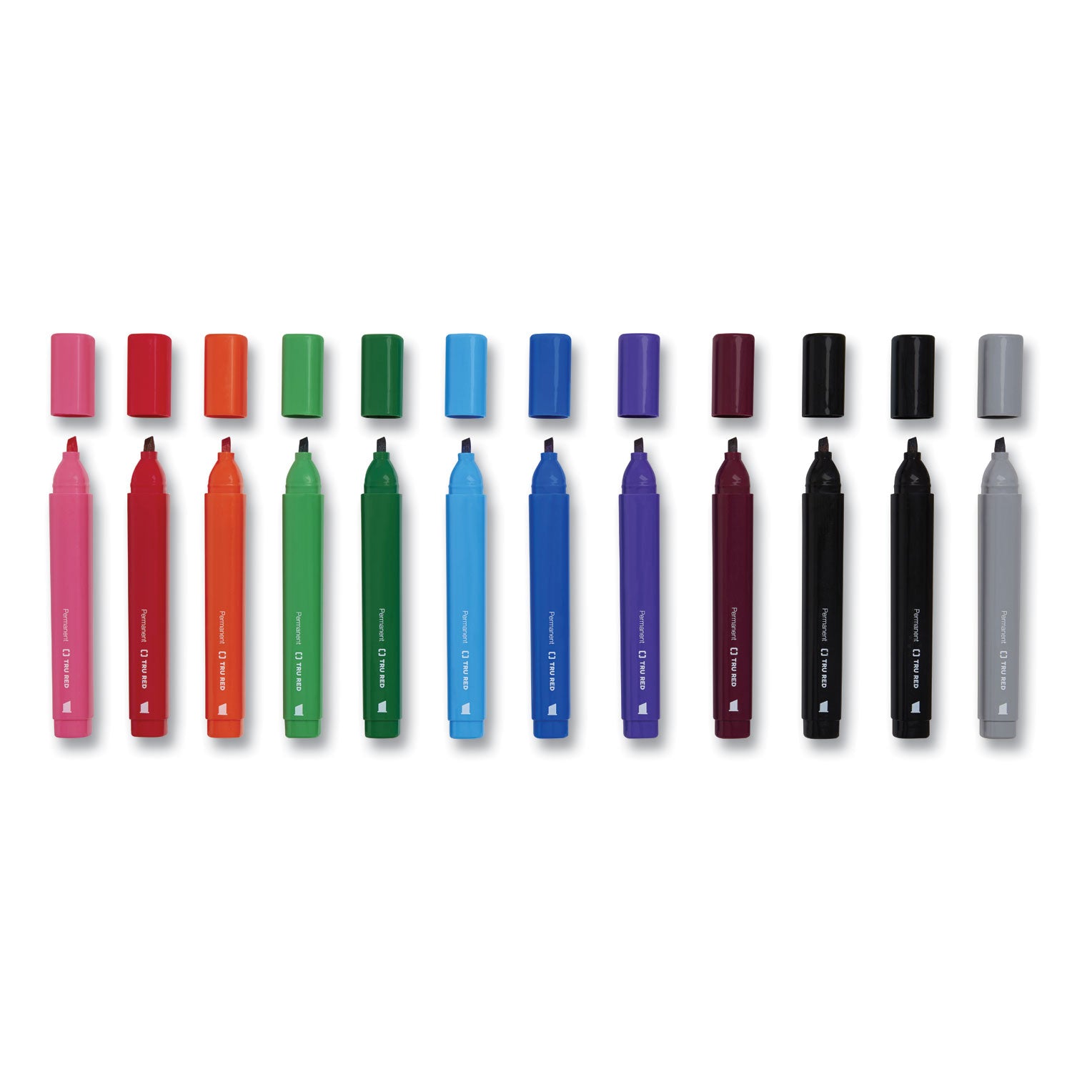 permanent-marker-tank-style-medium-chisel-tip-assorted-colors-12-pack_tud24376662 - 1