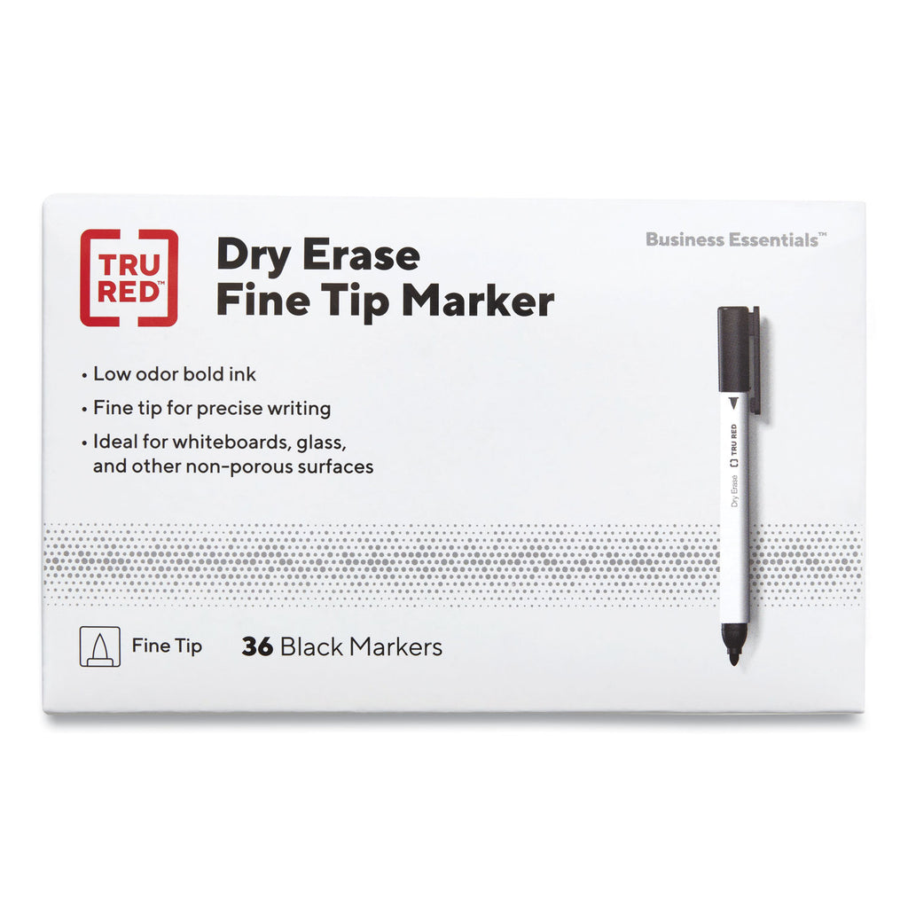 dry-erase-marker-pen-style-fine-bullet-tip-black-dozen_tud24376605 - 2