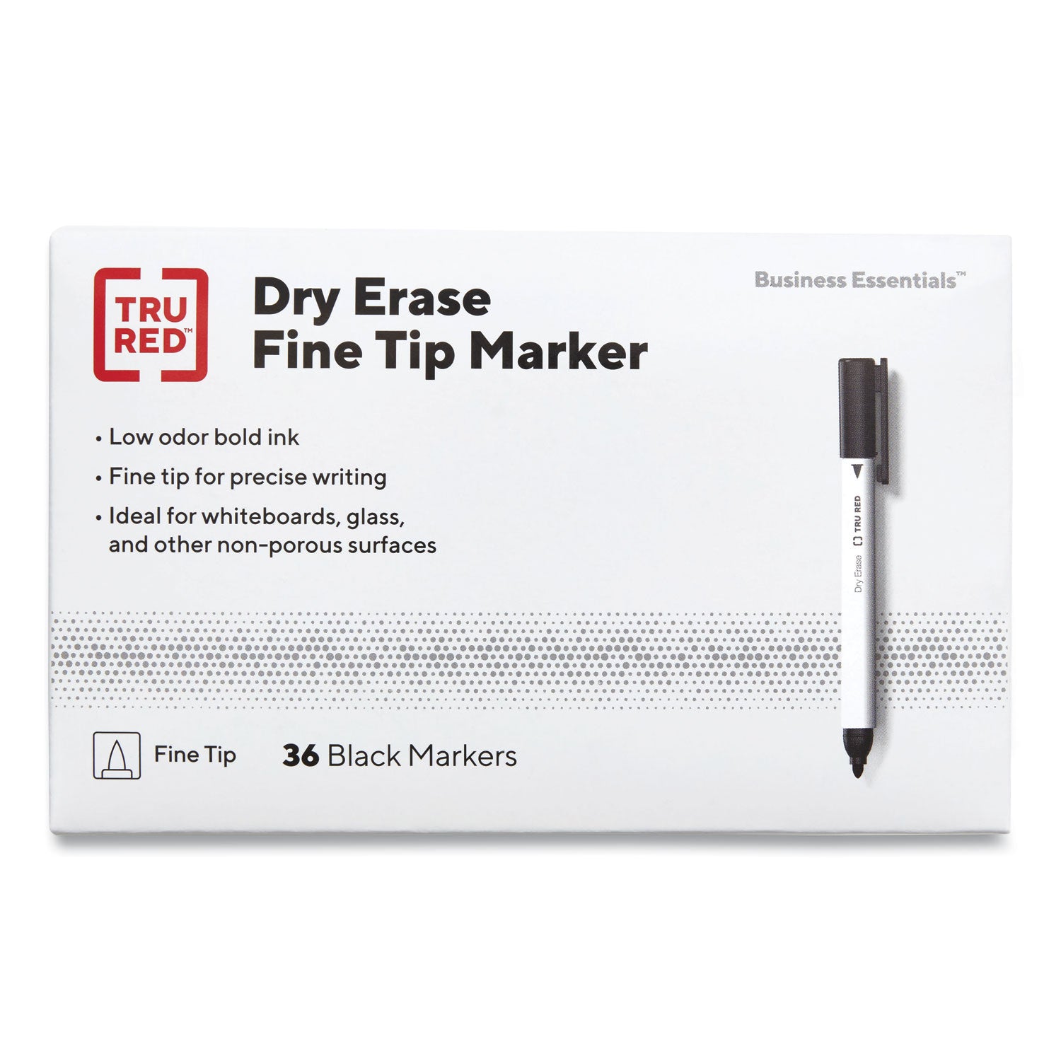 dry-erase-marker-pen-style-fine-bullet-tip-black-dozen_tud24376605 - 2