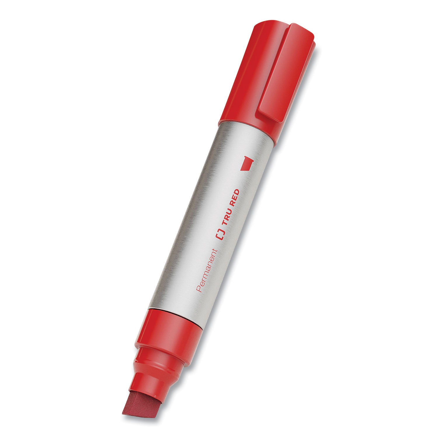 XL Permanent Marker, Extra-Broad Chisel Tip, Assorted Colors, 4/Pack