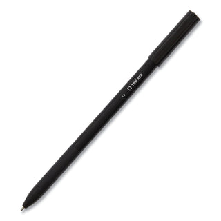 gripped-ballpoint-pen-stick-medium-1-mm-black-ink-black-barrel-60-pack_tud24328152 - 2