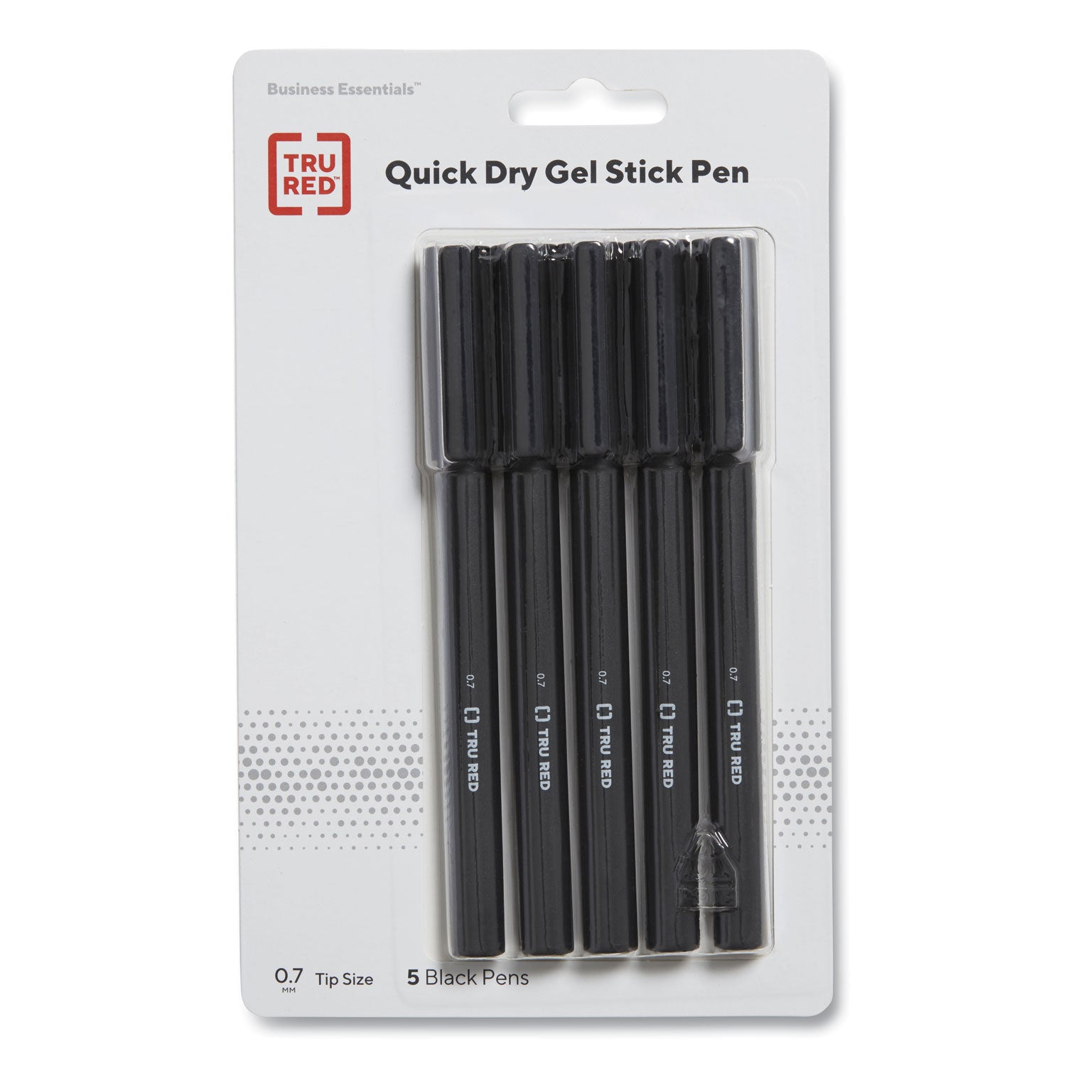 quick-dry-gel-pen-stick-medium-07-mm-black-ink-black-barrel-5-pack_tud24377017 - 2