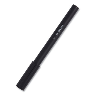 quick-dry-gel-pen-stick-medium-07-mm-black-ink-black-barrel-5-pack_tud24377017 - 5