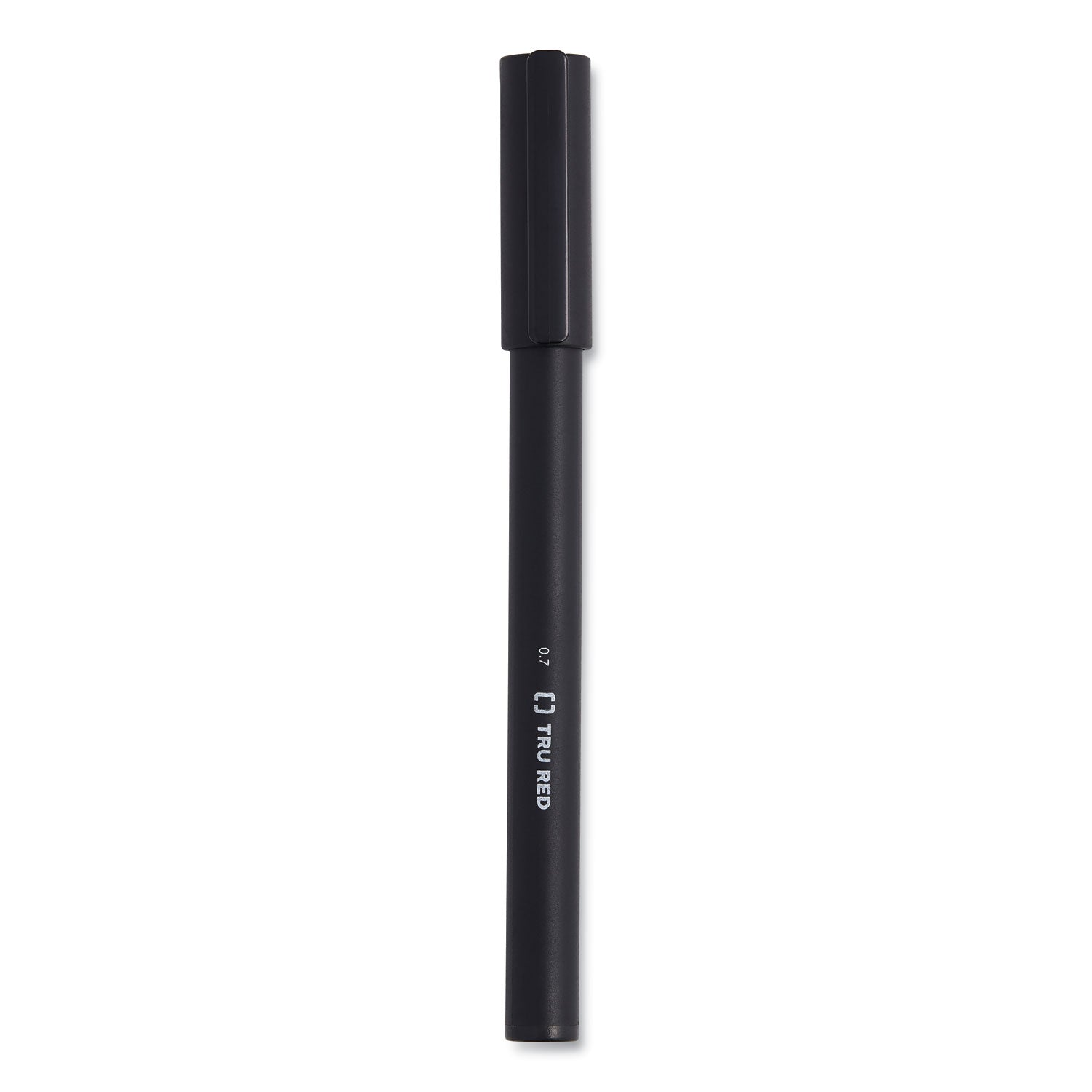 quick-dry-gel-pen-stick-medium-07-mm-black-ink-black-barrel-5-pack_tud24377017 - 1