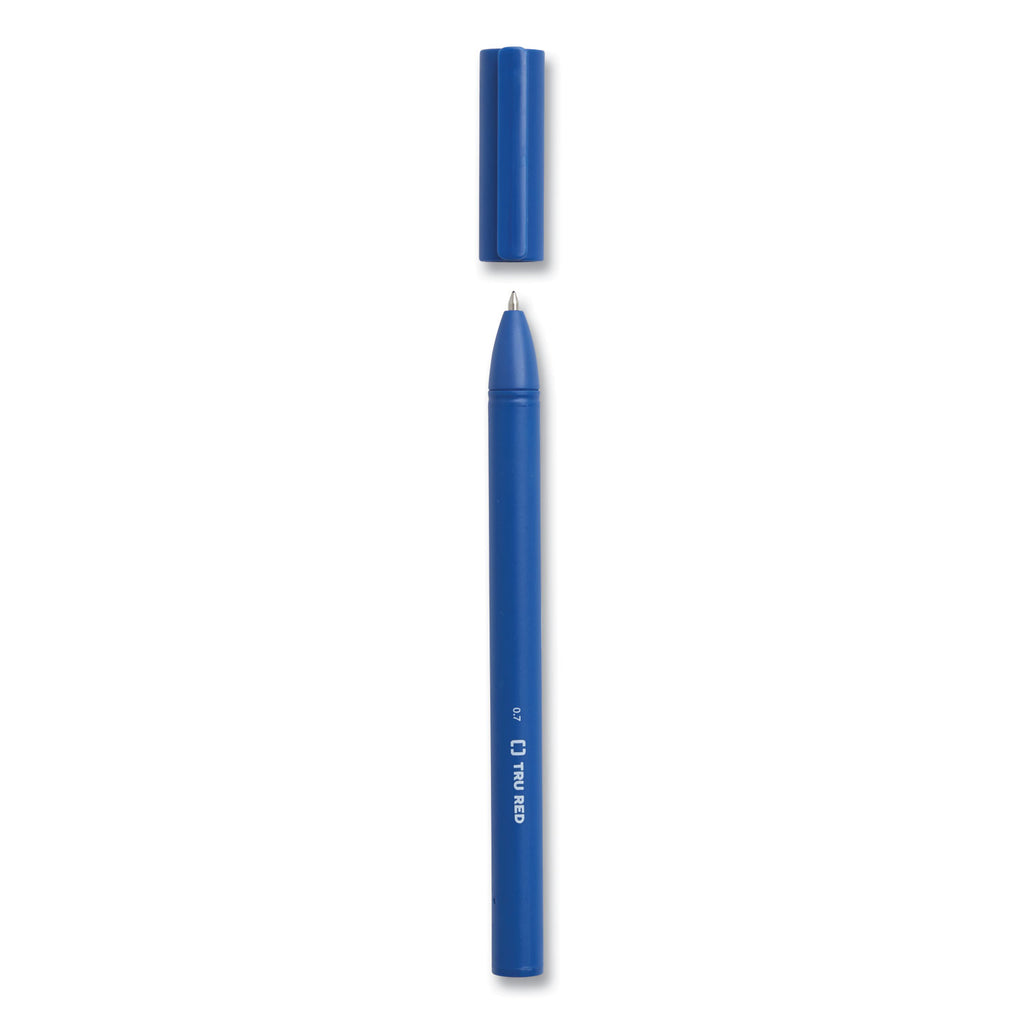 quick-dry-gel-pen-stick-medium-07-mm-blue-ink-blue-barrel-dozen_tud24377021 - 3