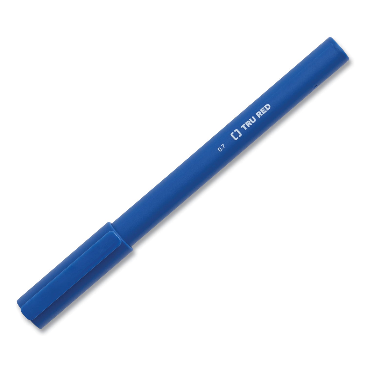 quick-dry-gel-pen-stick-medium-07-mm-blue-ink-blue-barrel-dozen_tud24377021 - 4