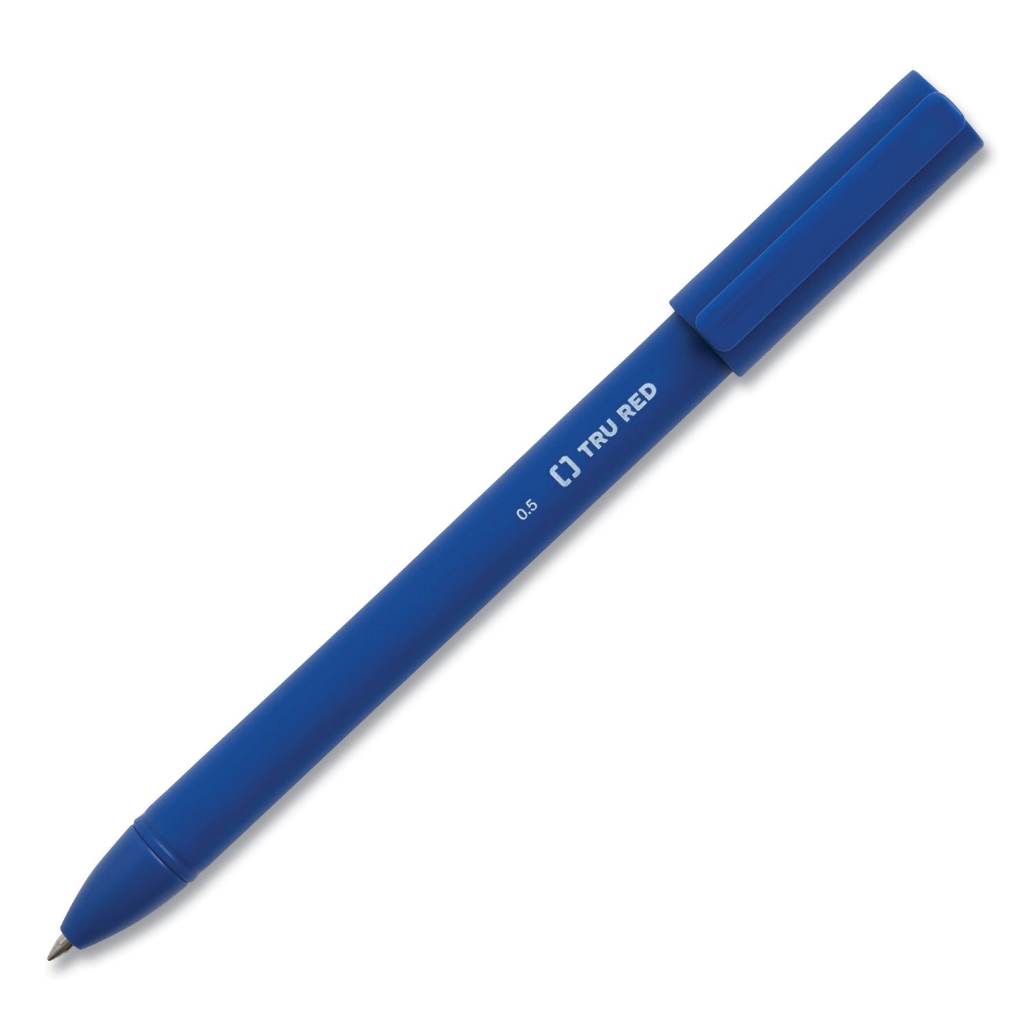 quick-dry-gel-pen-stick-fine-05-mm-blue-ink-blue-barrel-dozen_tud24377023 - 3