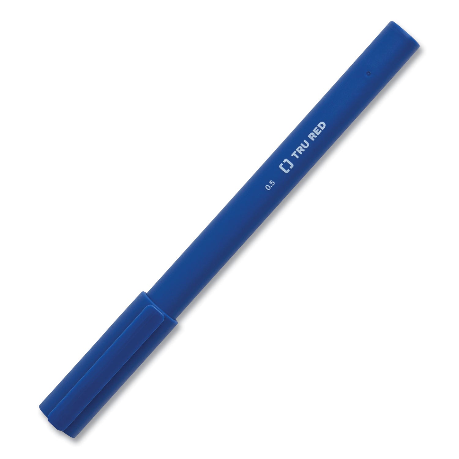 quick-dry-gel-pen-stick-fine-05-mm-blue-ink-blue-barrel-dozen_tud24377023 - 4