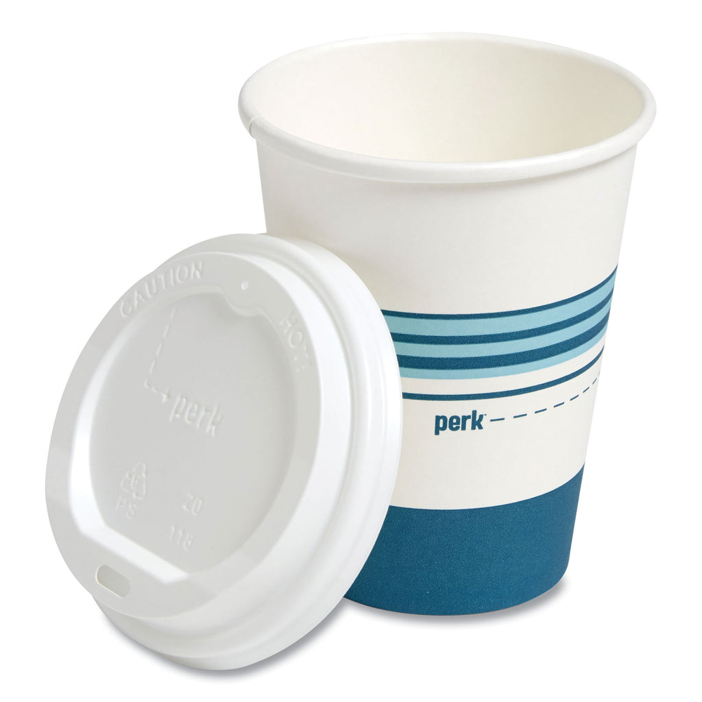Plastic Cold Cups, 16 oz, Blue, 50/Pack