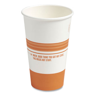 Plastic Cold Cups, 16 oz, Clear, 50/Pack