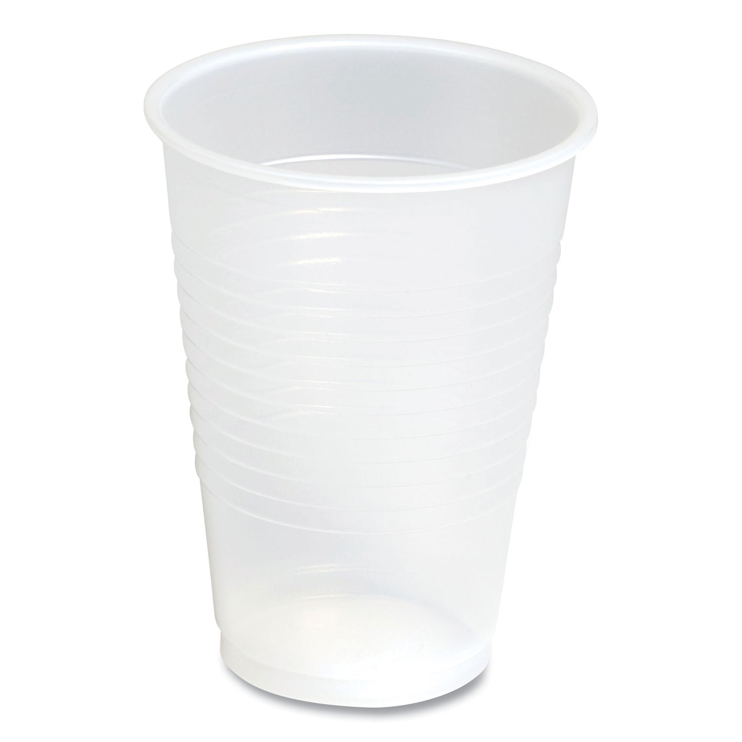 Plastic Cold Cups, 12 oz, Clear, 50/Pack