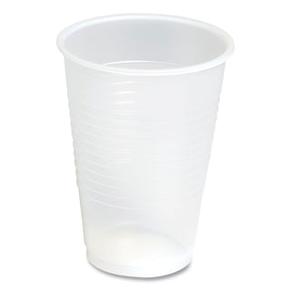 Plastic Cold Cups, 12 oz, Clear, 50/Pack