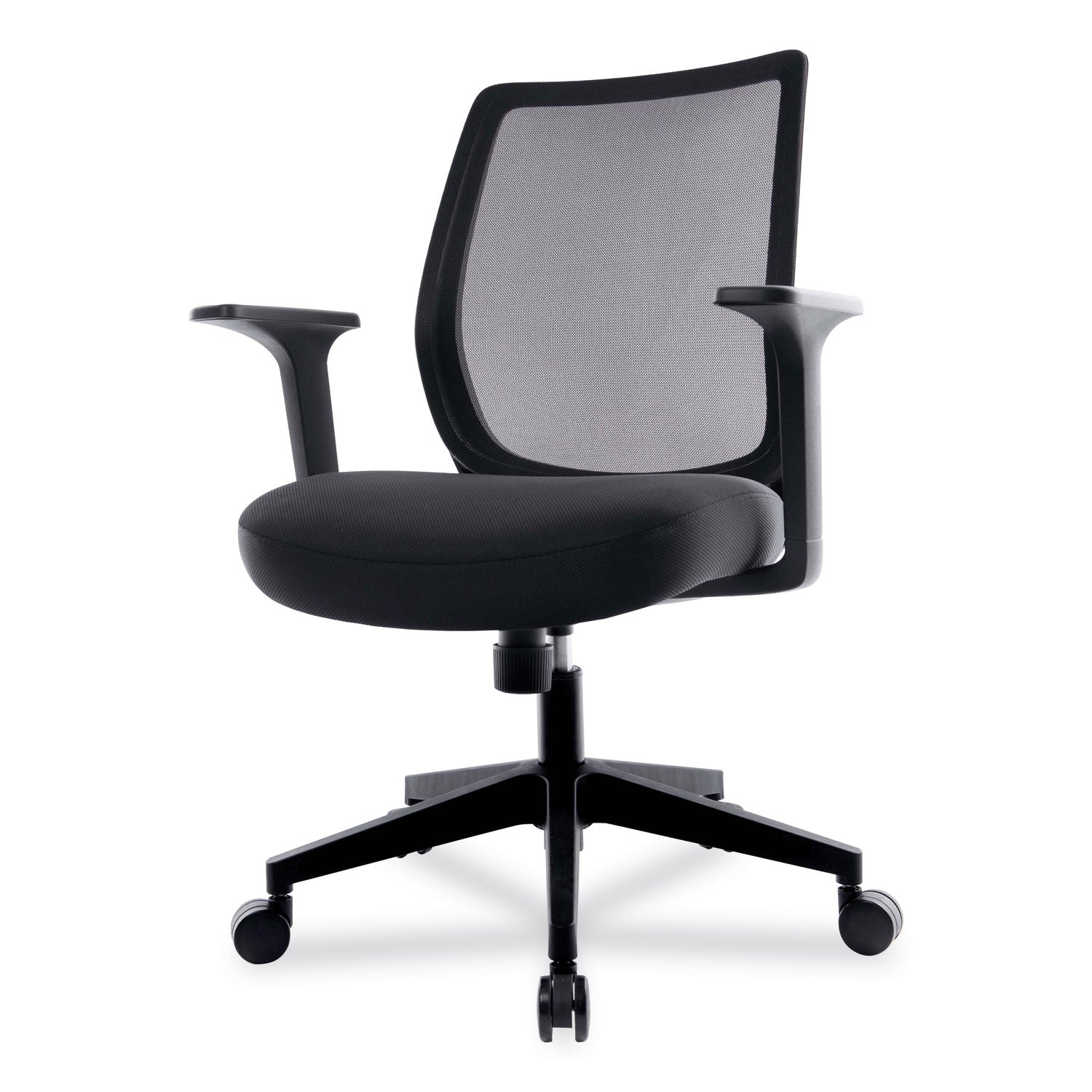 essentials-mesh-back-fabric-task-chair-with-arms-supports-up-to-275-lb-black-fabric-seat-black-mesh-back-black-base_uos24398920 - 3