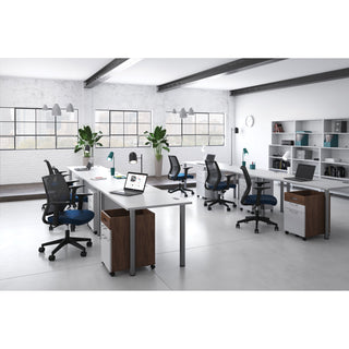 essentials-laminate-bookcase-five-shelf-358w-x-149d-x-72h-white_uos24398952 - 5