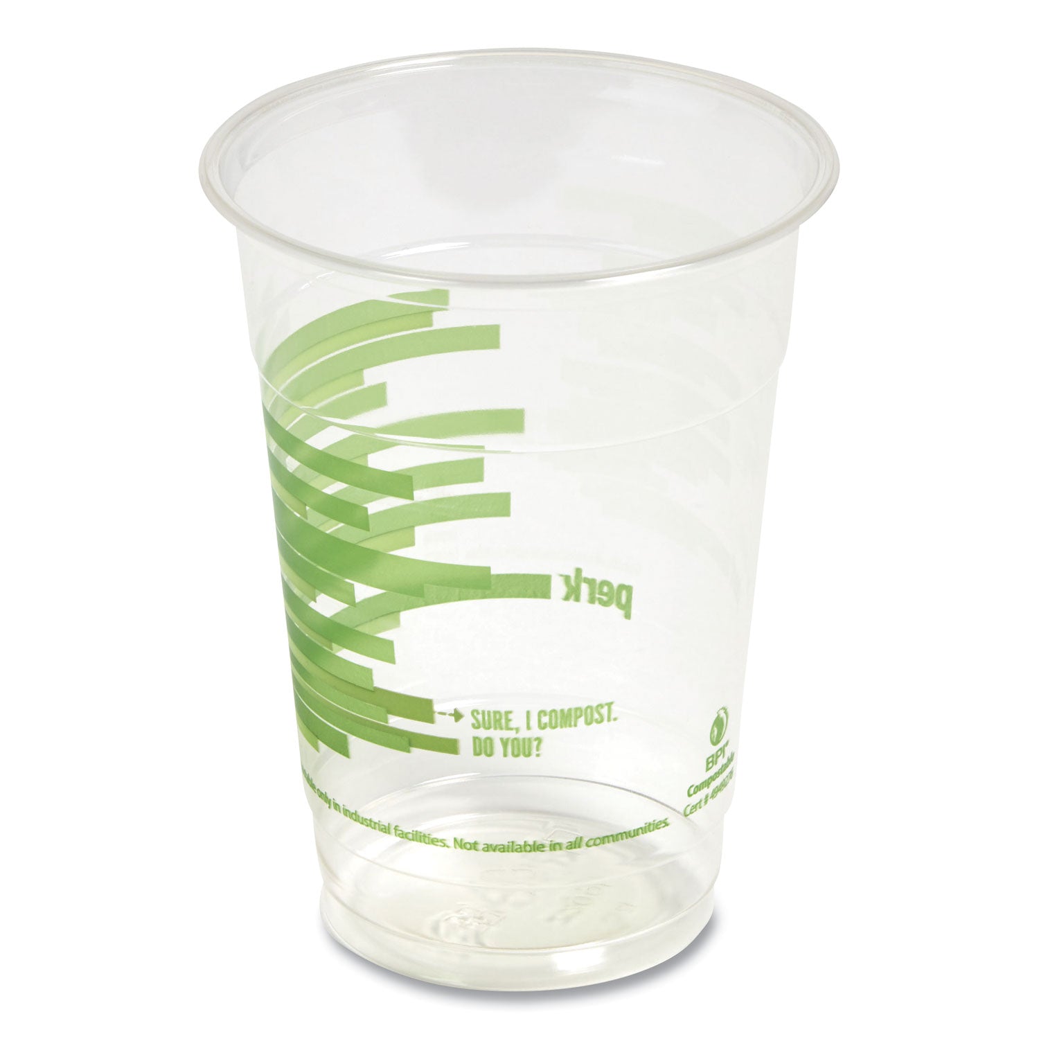 eco-id-compostable-pla-corn-plastic-cold-cups-16-oz-clear-green-50-pack-6-packs-carton_prk24394128 - 2