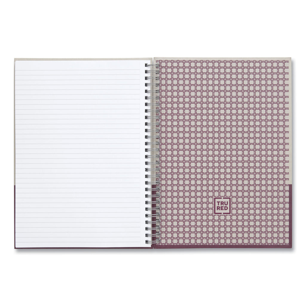wirebound-hardcover-notebook-1-subject-narrow-rule-gray-purple-cover-80-95-x-65-sheets_tud24383522 - 5