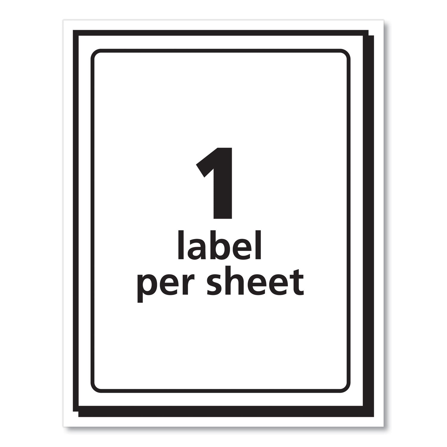 4 x 6 Shipping Labels with TrueBlock Technology, Inkjet/Laser Printers, 4 x 6, White, 20/Pack - 