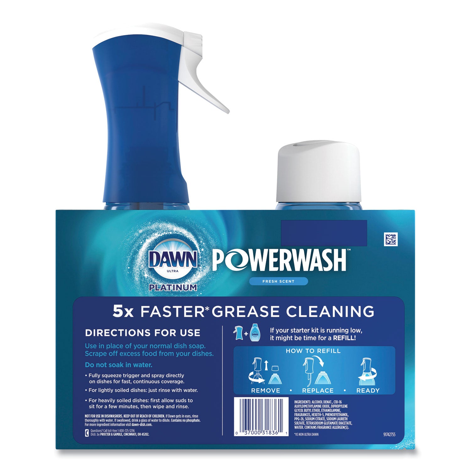 platinum-powerwash-dish-spray-fresh-16-oz-spray-bottle-2-pack_pgc31836pk - 2