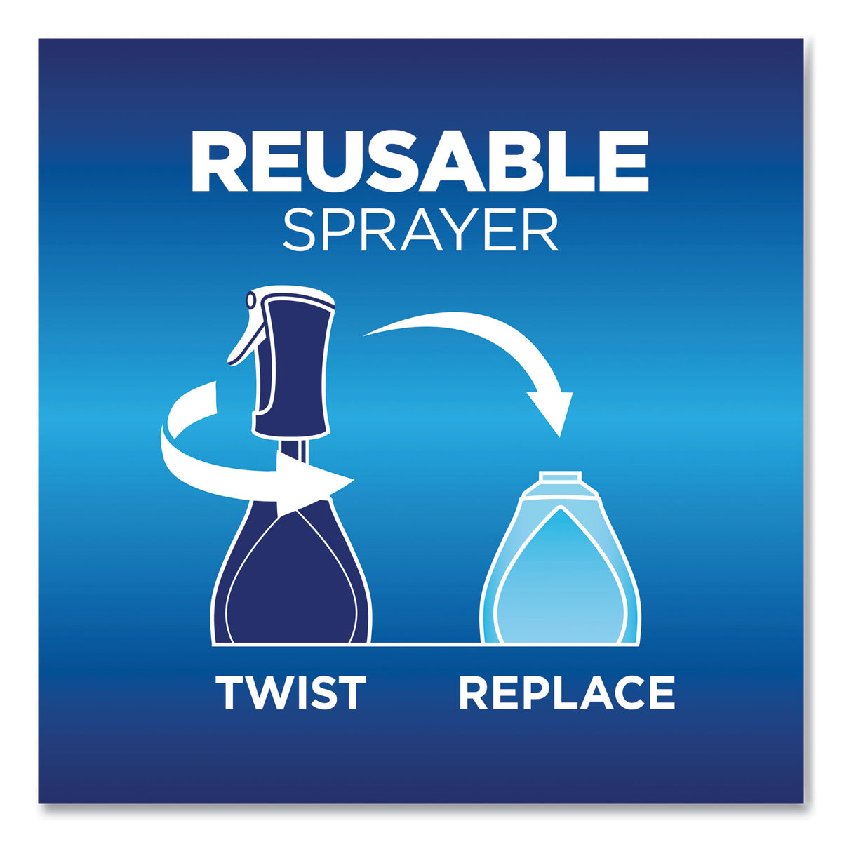 Platinum Powerwash Dish Spray, Fresh, 16 oz Spray Bottle, 2/Pack