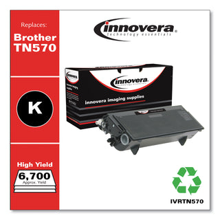 Remanufactured Black High-Yield Toner, Replacement for TN570, 6,700 Page-Yield, Ships in 1-3 Business Days