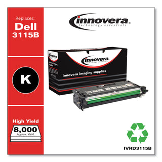 Remanufactured Black High-Yield Toner, Replacement for 310-8395, 8,000 Page-Yield