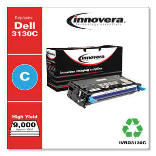 Remanufactured Cyan High-Yield Toner, Replacement for 330-1199, 9,000 Page-Yield, Ships in 1-3 Business Days