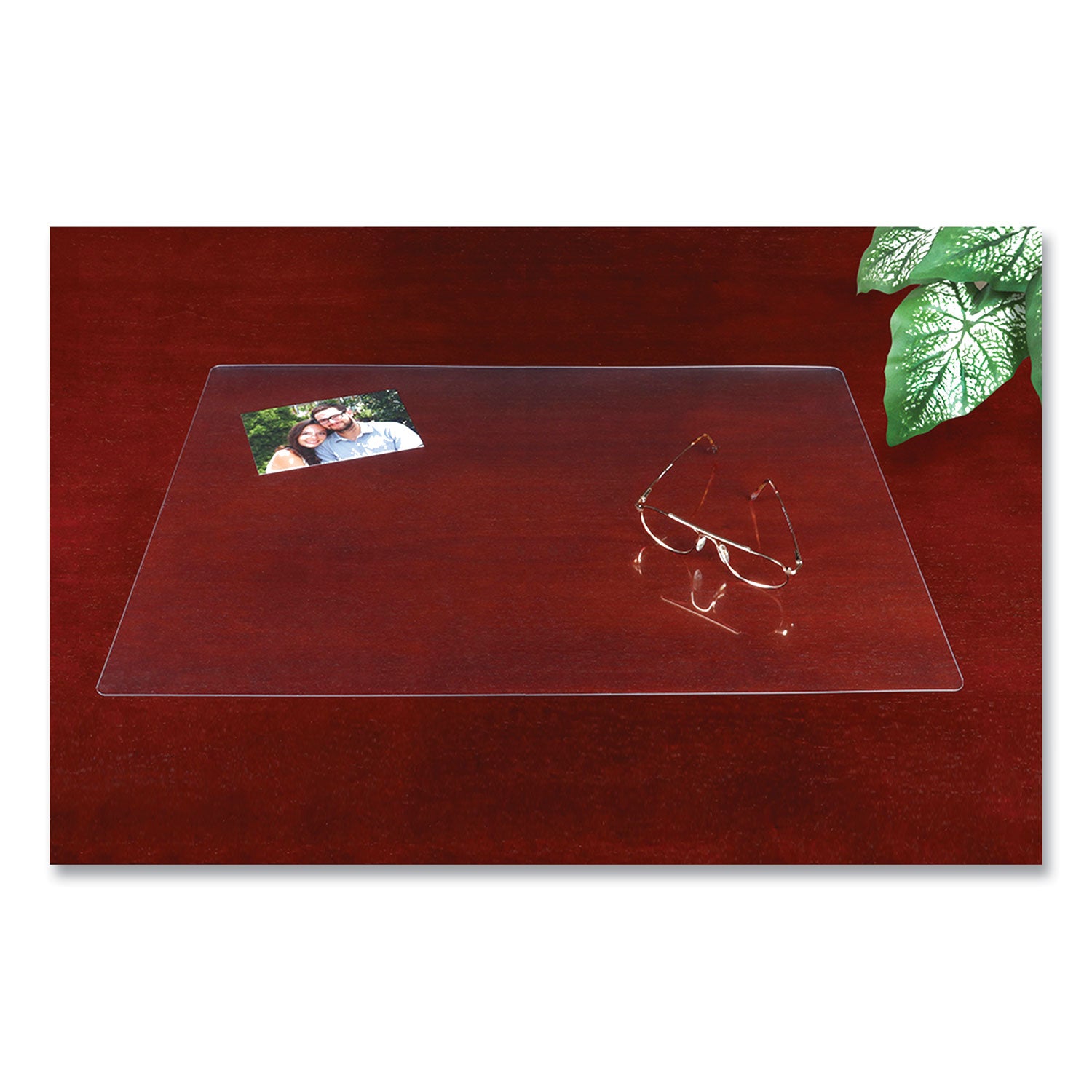 eco-clear-desk-pad-with-antimicrobial-protection-19-x-24-clear_aop7050 - 1