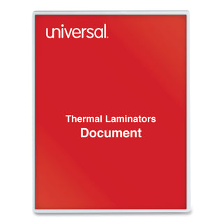 Laminating Pouches, 3 mil, 9" x 11.5", Gloss Clear, 25/Pack