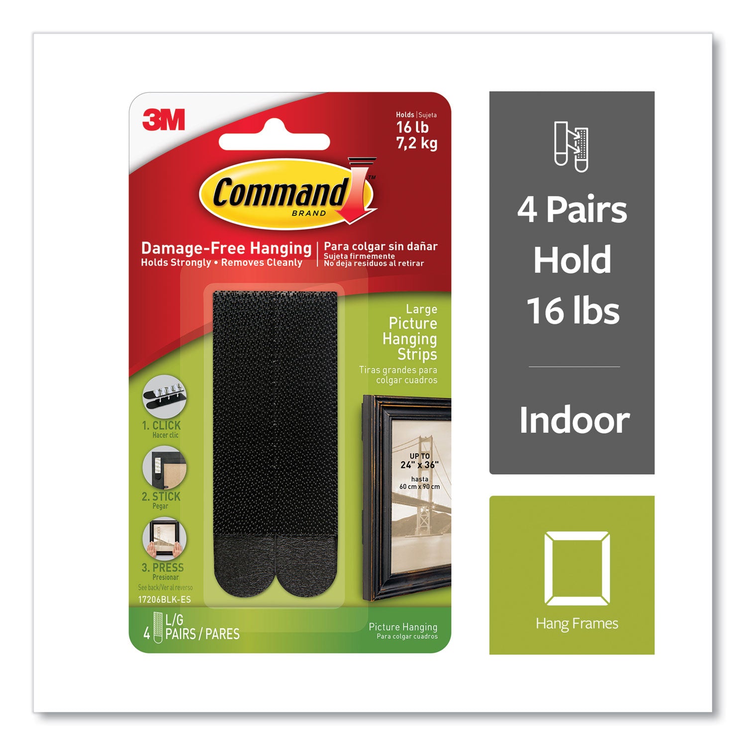 picture-hanging-strips-removable-holds-up-to-4-lbs-per-pair-075-x-365-black-4-pairs-pack_mmm17206blk - 1