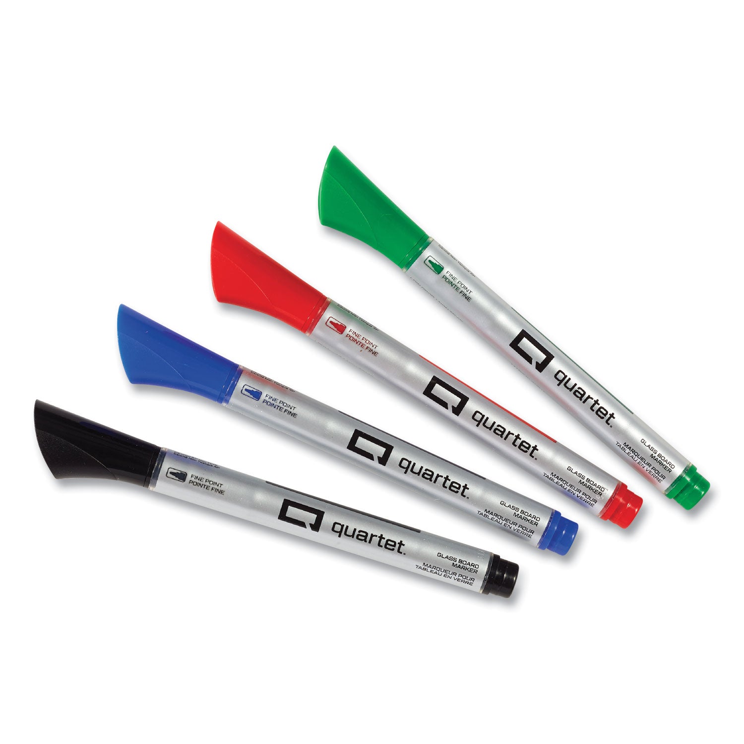 premium-glass-board-dry-erase-marker-fine-bullet-tip-assorted-colors-4-pack_qrt79555 - 1