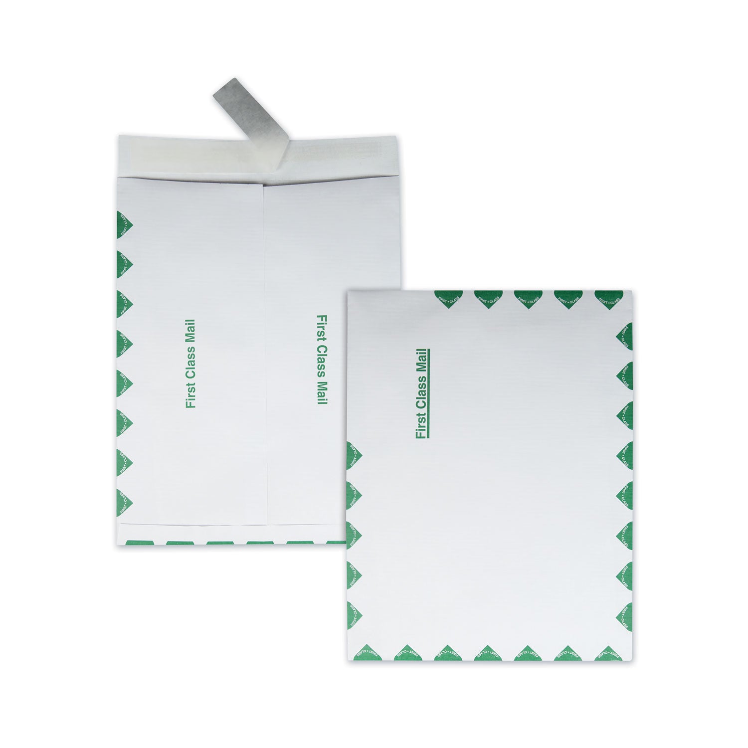 Ship-Lite Envelope, First Class, #13 1/2, Cheese Blade Flap, Redi-Strip Adhesive Closure, 10 x 13, White, 100/Box - 