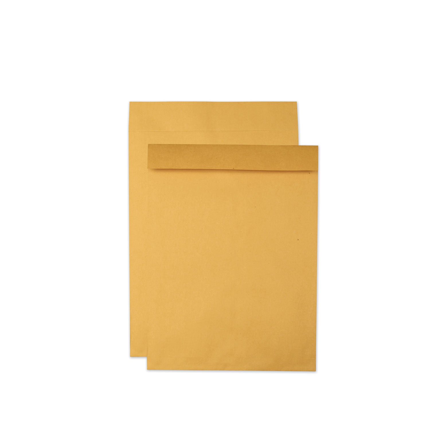Jumbo Size Kraft Envelope, Cheese Blade Flap, Fold-Over Closure, 17 x 22, Brown Kraft, 25/Pack - 