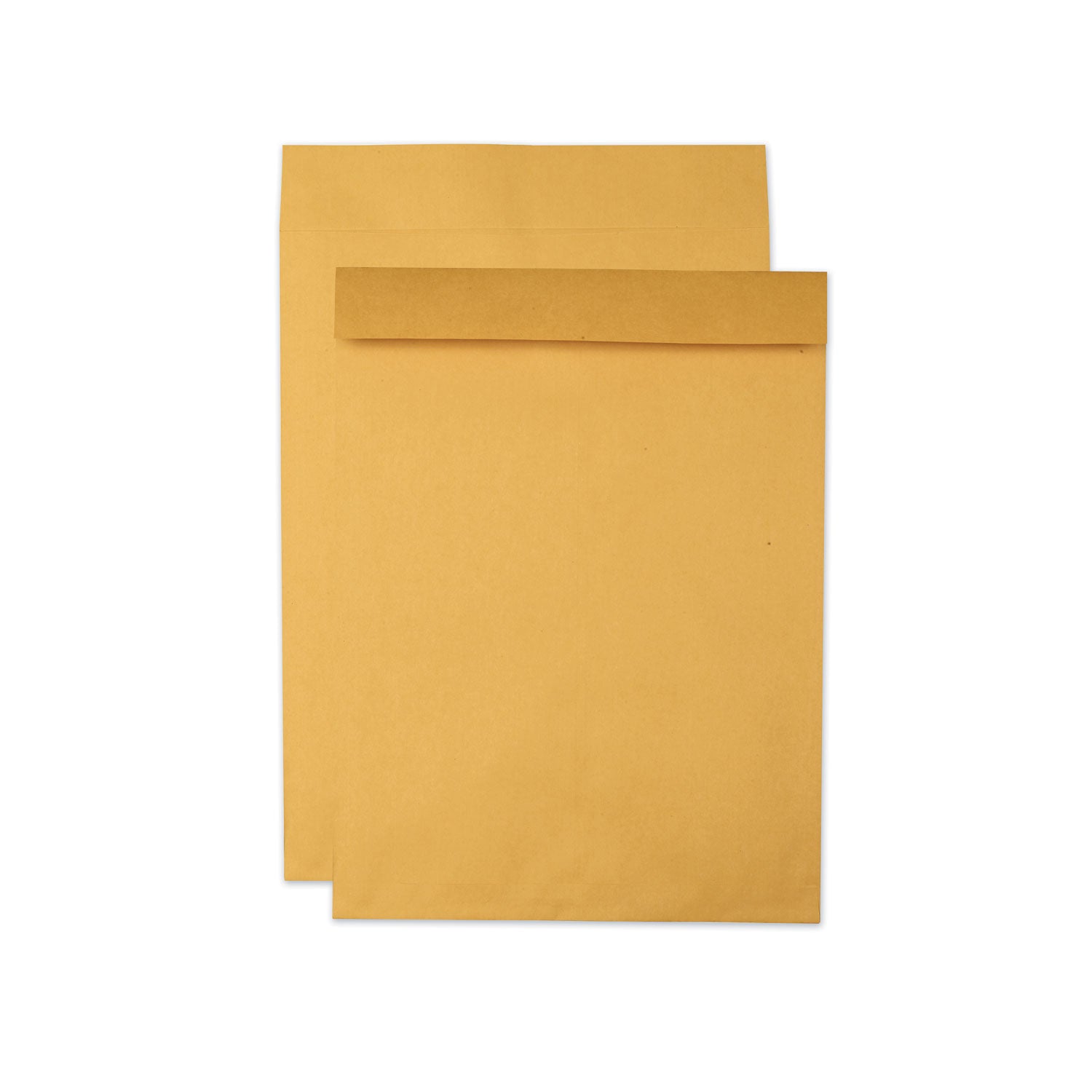 Jumbo Size Kraft Envelope, Cheese Blade Flap, Fold-Over Closure, 15 x 20, Brown Kraft, 25/Pack - 