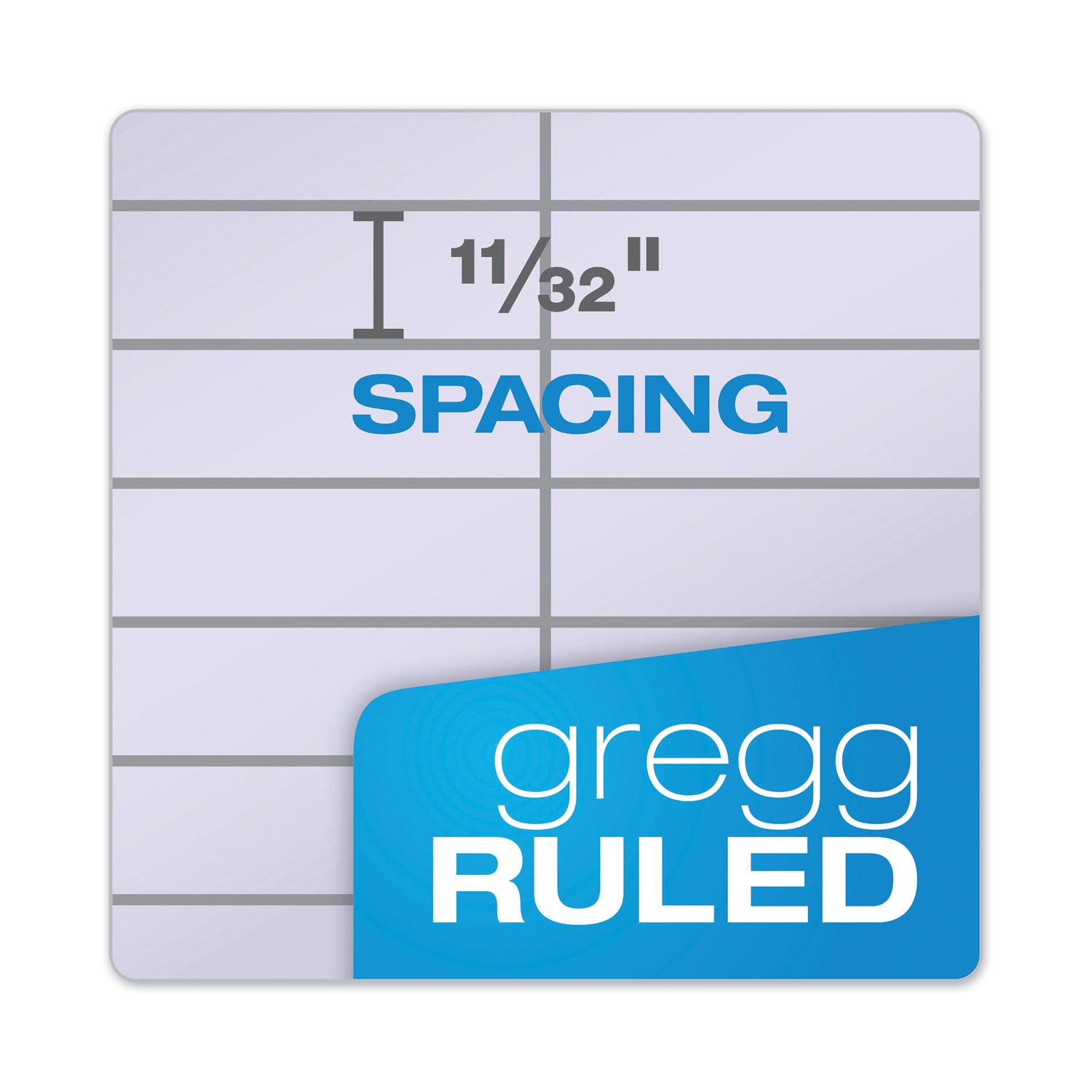 Prism Steno Pads, Gregg Rule, Orchid Cover, 80 Orchid 6 x 9 Sheets, 4/Pack