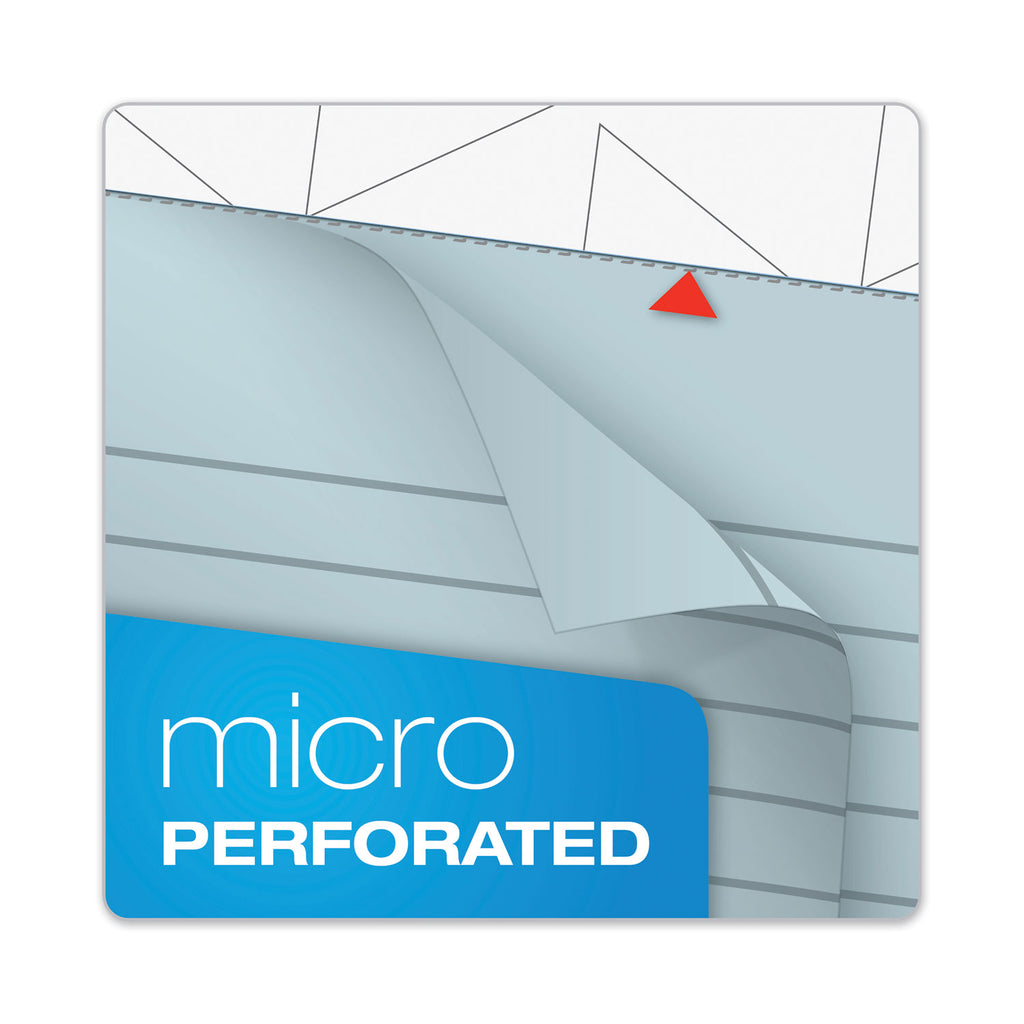 Prism + Colored Writing Pads, Wide/Legal Rule, 50 Pastel Blue 8.5 x 11.75 Sheets, 12/Pack