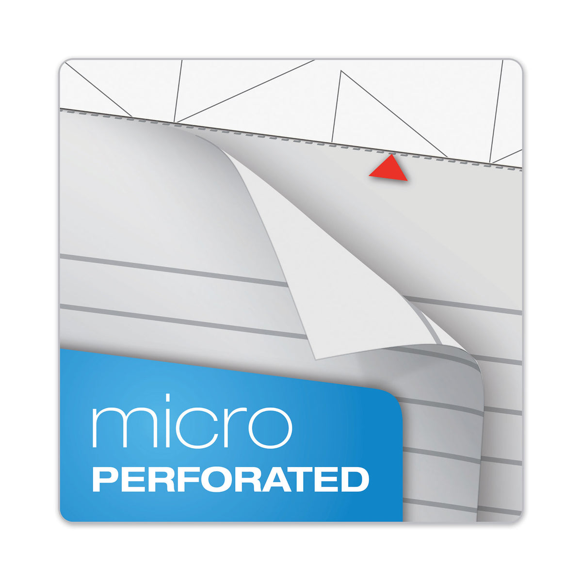 Prism + Colored Writing Pads, Wide/Legal Rule, 50 Pastel Gray 8.5 x 11.75 Sheets, 12/Pack