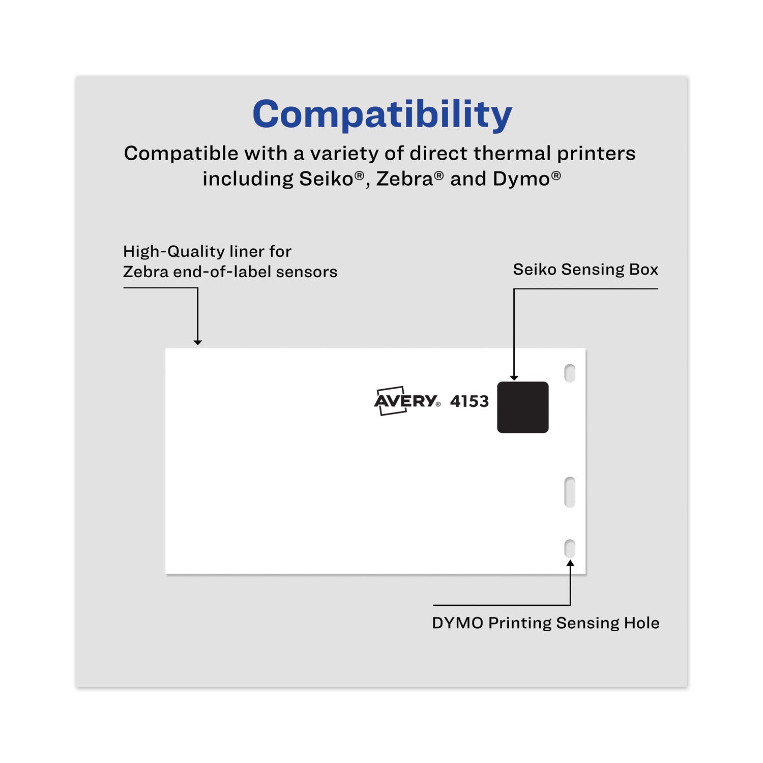 Multipurpose Thermal Labels, 2.13 x 4, White, 140/Roll - 