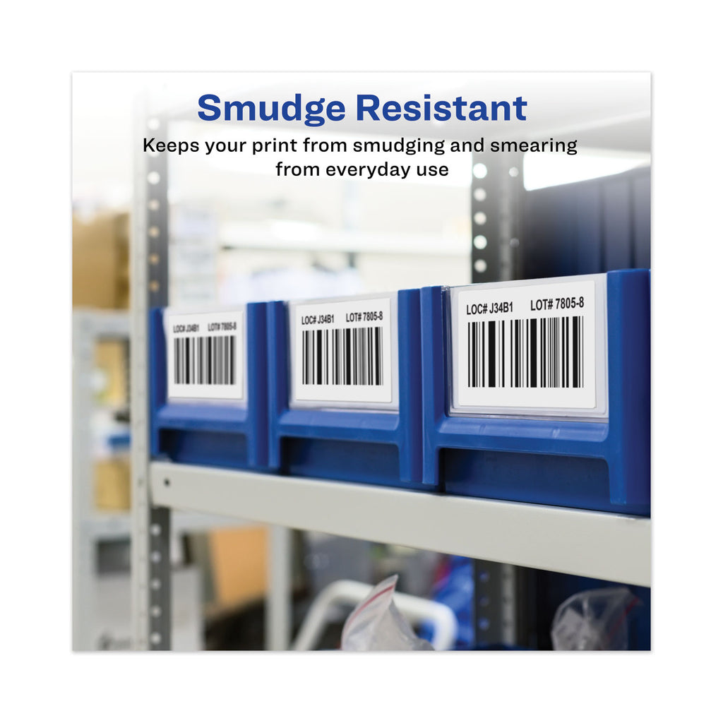 Multipurpose Thermal Labels, 2.13 x 4, White, 140/Roll