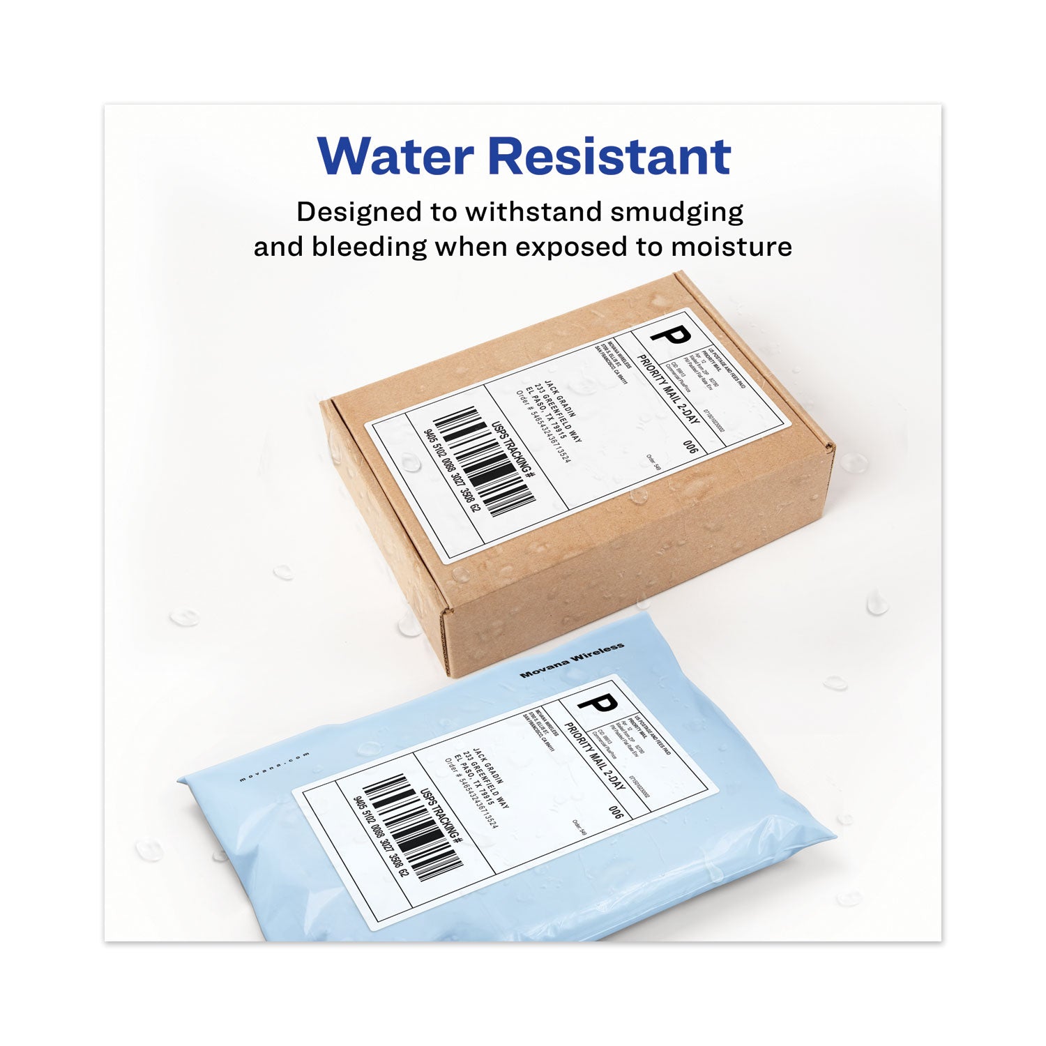 Multipurpose Thermal Labels, 4 x 6, White, 220/Roll
