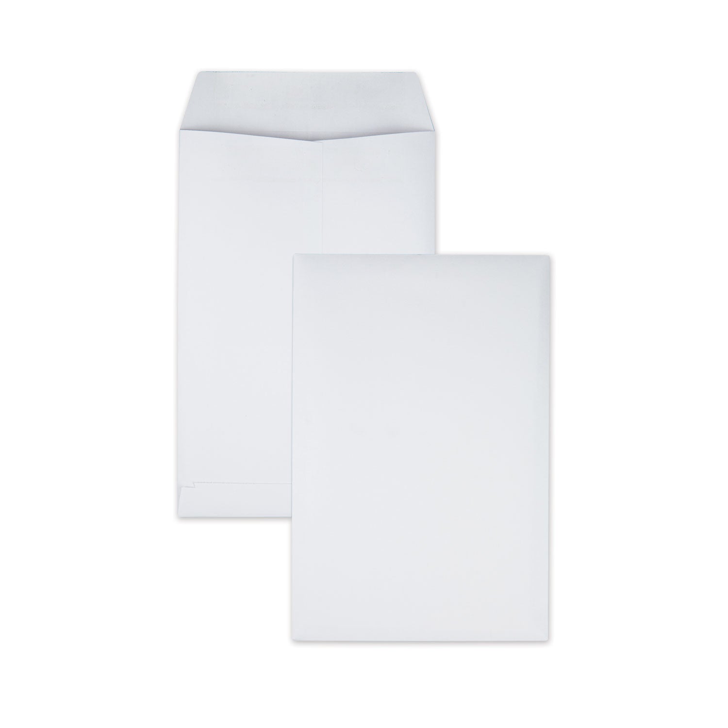 Redi-Seal Catalog Envelope, #1, Cheese Blade Flap, Redi-Seal Adhesive Closure, 6 x 9, White, 100/Box - 