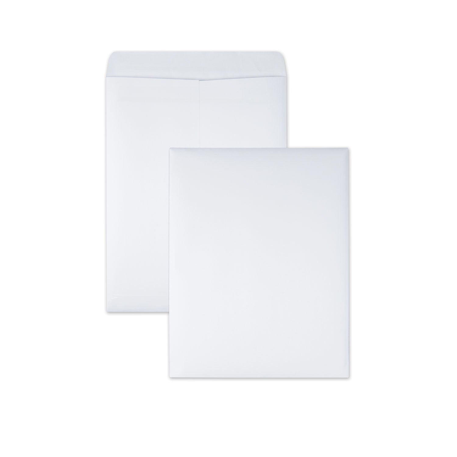 Redi-Seal Catalog Envelope, #12 1/2, Cheese Blade Flap, Redi-Seal Adhesive Closure, 9.5 x 12.5, White, 100/Box - 