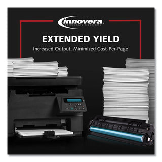 Remanufactured Cyan High-Yield Toner, Replacement for 201X (CF401X), 2,300 Page-Yield