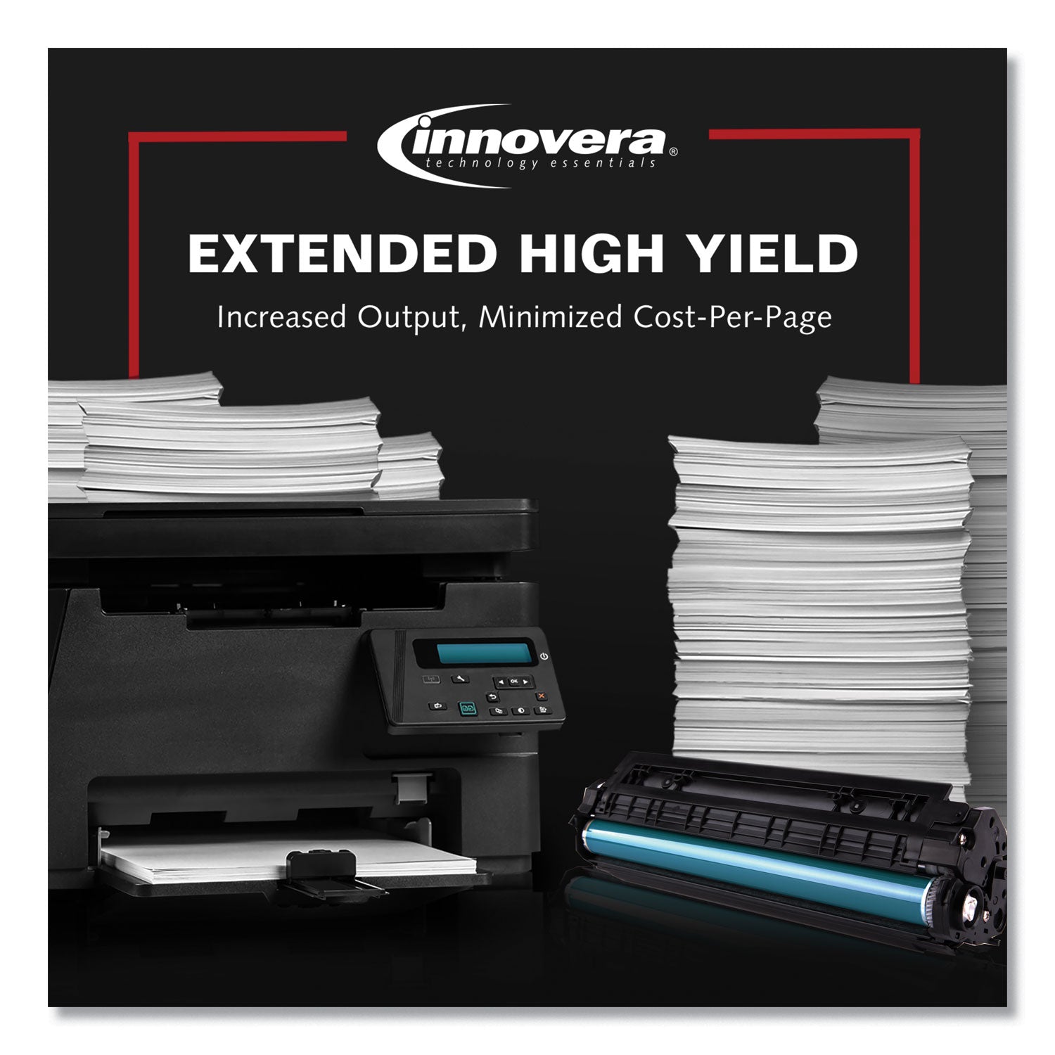 Remanufactured Black Extended-Yield Toner, Replacement for 42A (Q5942AJ), 18,000 Page-Yield, Ships in 1-3 Business Days - 