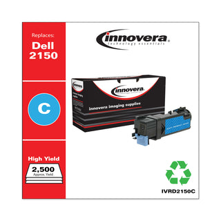 Remanufactured Cyan High-Yield Toner, Replacement for 331-0716, 2,500 Page-Yield, Ships in 1-3 Business Days