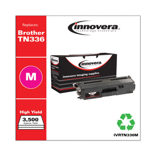 Remanufactured Magenta High-Yield Toner, Replacement for TN336M, 3,500 Page-Yield, Ships in 1-3 Business Days