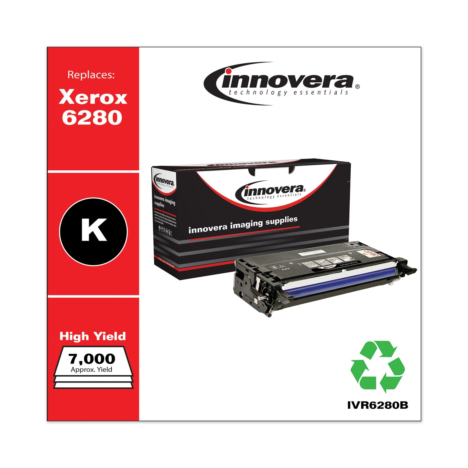 Remanufactured Black High-Yield Toner, Replacement for 106R01395, 7,000 Page-Yield - 