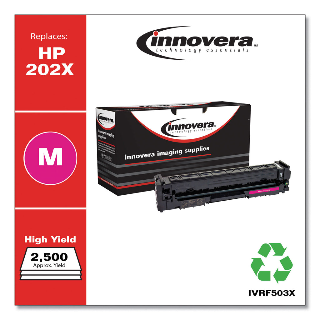 Remanufactured Magenta High-Yield Toner, Replacement for 202X (CF503X), 2,500 Page-Yield, Ships in 1-3 Business Days