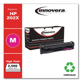 Remanufactured Magenta High-Yield Toner, Replacement for 202X (CF503X), 2,500 Page-Yield, Ships in 1-3 Business Days