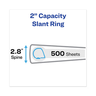 Heavy-Duty View Binders, 3 Rings, 1.5" Capacity, 11 x 17, White